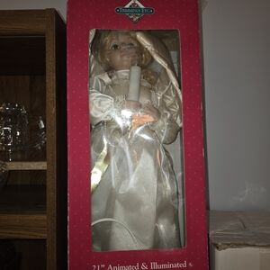 21 Inch Animatronic Angel Hemmings Animated Illuminated Doll